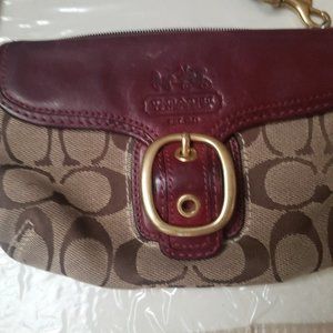 Coach wristlet